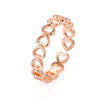 Rose gold / one size fits all