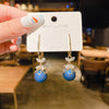 Blue [925 silver needle]