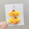 1# pudding dog pair clip