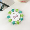 10 cards - star green / plastic/resin
