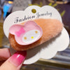 My melody orange drip barrette