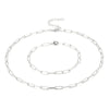 Silver necklace