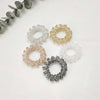 Metal three strands telephone cord - mixed colors