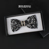 Flat angle black curved diamond gift box