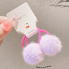 3# a pair of purple hair ball hair rope