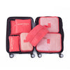 Watermelon red-six-piece storage bag / 41*31*1cm