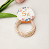 2 pack floral telephone cords - light pink