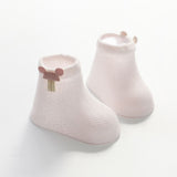 Newborn socks baby summer thin section baby boneless super cute cute middle tube socks 0-6 months wholesale baby