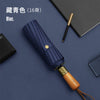 16 strands solid wood automatic dark blue