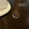 Zircon butterfly ring