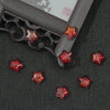 Red gold powder / 8mm hole diameter about 1mm 10 pcs/pack