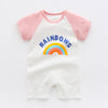 Pink rainbow / 66 pure cotton