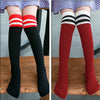 Vertical black + vertical wine red (2 pairs) / trumpet 1/5 years old [height 85-105cm]