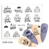 Yzw3530 / water stickers