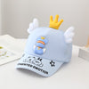 Crown bear mesh - blue