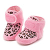 Pink leopard zy2007**~@ / inner length 11cm (0-3 months baby