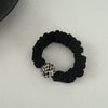 Round beads - black
