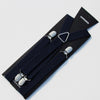 Silver clip four clips cross hidden 2.5cm width-100cm length