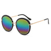 Bright black multicolored film