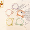 Hand-knotted hair band (average hair color)