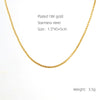 1.5*45+5cm [square pearl chain]
