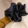 Black large ins hair tie