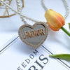 Mirror bracket-j standard-little heart