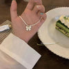 Pearl bow necklace