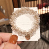 White crystal tag