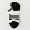 Gray wide strip on white background