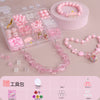 Sweetheart grid - portable pink