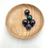 Colorful sunshine beads - black