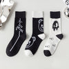 Black and white monster / one size fits all