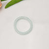 Thin transparent telephone line - light blue