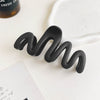 11cm wave - matte black / metal