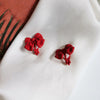 17mm wide small red ear clip