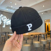 P melon cap black / 1 to 3 years old 47 to 50 cm