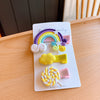 15# yellow hairpin 3-piece set (with card)
