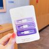 Purple rectangular pack of 3 sending cards