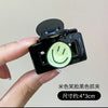 19#smiling face clamp-black