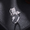 Silver / adjustable opening