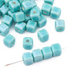 Lake blue / 6mm hole diameter about 2mm 10pcs/pack