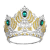 White k green + golden topaz