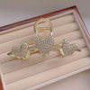 F31 rhinestone heart