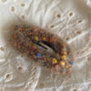 Colorful dots - coffee color