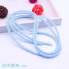 Light blue pink white