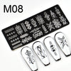 Yzw-m08 / 100*40mm blue film white background