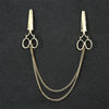 Golden scissors