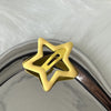 Solid color star bb clip-yellow