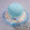 Colorful meteor knitted cap-sky blue / one size fits all
